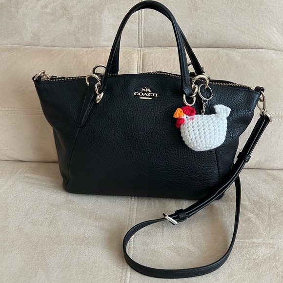 Coach Soft Leather Satchel, Tote, Handbag, Crossbody - Picture 1 of 13